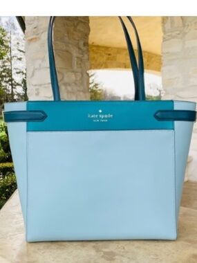 Kate Spade New York Colorblock Tote- EUC -